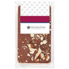 Belgian Chocolate Bars - Salted Pretzel - 1 Oz