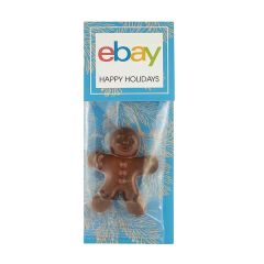 Belgian Chocolate In Billboard Header Bag - Gingerbread Man