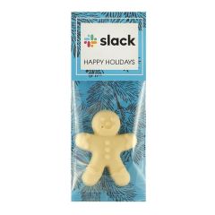 Belgian Chocolate In Billboard Header Bag - Gingerbread Man