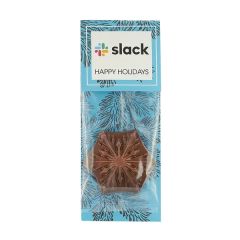 Belgian Chocolate In Billboard Header Bag - Snowflake