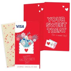 Belgian Chocolate Valentines Day White Chocolate W/ Sprinkle