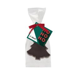 Belgian Dark Chocolate In Favor Bag - Tree