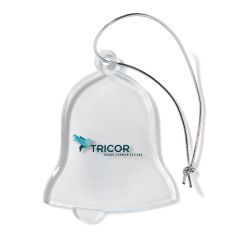 Bell Shaped USA Made Acrylic Ornament