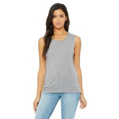 Bella + Canvas Ladies' Flowy Scoop Muscle Tank