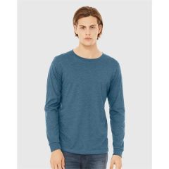 Bella Canvas Heather Cvc Long Sleeve Tee