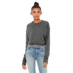 Bella + Canvas Ladies' Cropped Fleece Crew