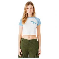 Bella + Canvas Ladies' Micro Ribbed Raglan Baby T-Shirt