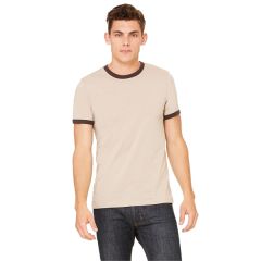 Bella + Canvas Men's Jersey Short-Sleeve Ringer T-Shirt