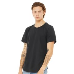 Bella Canvas Men's Jersey Curved Hem Tee