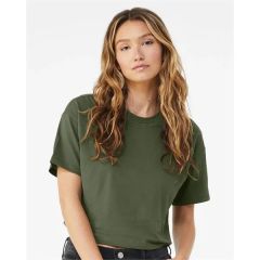 Bella Canvas Women's Jersey Crop Tee