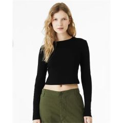 Bella Canvas Women's Micro Rib Long Sleeve Baby Tee