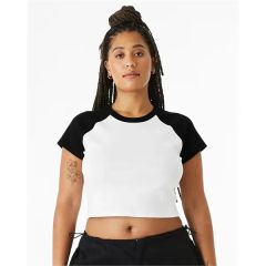 Bella Canvas Women's Micro Rib Raglan Baby Tee