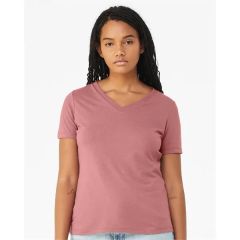 Bella Canvas Women's Relaxed Triblend V-Neck Tee