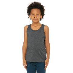 Bella + Canvas Youth Heather Cvc Tank
