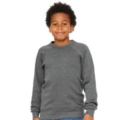 Bella Canvas Youth Sponge Fleece Crewneck Sweatshirt