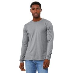 Bellacanvas Unisex Heather Cvc Long Sleeve Tee