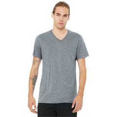 Bellacanvas Unisex Heather Cvc V-Neck Tee