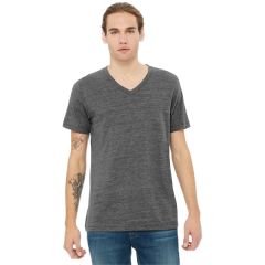 Bellacanvas Unisex Textured Jersey V-Neck Tee