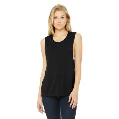 Bellacanvas Women's Flowy Scoop Muscle Tank