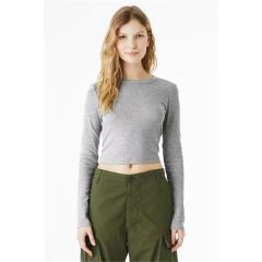 Bellacanvas Women's Micro Rib Long Sleeve Baby Tee