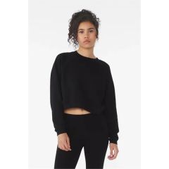 Bellacanvas Women's Raglan Pullover Sponge Fleece