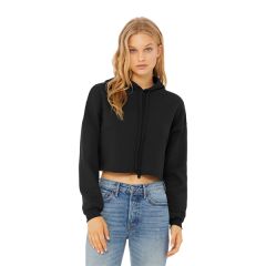 Bellacanvas Women's Sponge Fleece Cropped Hoodie