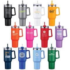 Beluga 40 Oz Vacuum Insulated Tumbler Mug W/ Handle