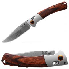 Benchmade Mini Crooked River Stabilized Wood Knife