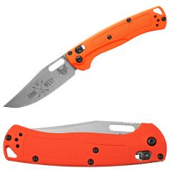 Benchmade Taggedout Orange Grivory Knife