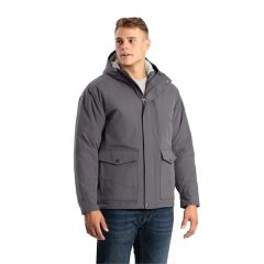 Berne Men's Highland Quilt-Lined Micro-Duck Hooded Jacket