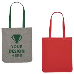 Bicolored Heather-Like Tote