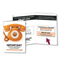 Bifold 5-3/4 X 8-1/4 Direct Mail Postcard