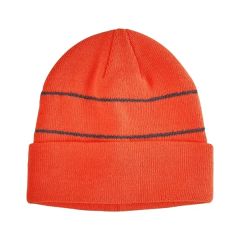 Big Accessories Reflective Cuffed Beanie