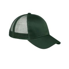 Big Accessories Twill Front Trucker Cap