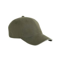 Big Accessories Twill Sandwich Baseball Cap