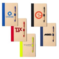 Binded Kraft Journal With Pen Closure