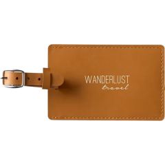 Bio Leather Luggage Tag