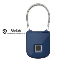Biometric Fingerprint Lock With Interchangeable Cables