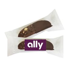 Biscotti - Chocolate Dipped Chocolate Almond