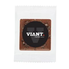 Bite Size Belgian Chocolate Squares - Crushed Oreos