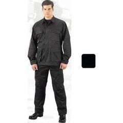 Black Rip-Stop B.d.u Pant