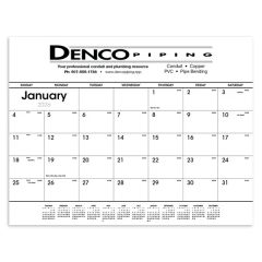 Triumph Calendars Black & White Desk Pad