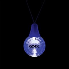 Blacklight LED Disco Ball Necklace