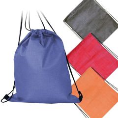 Blank, Criss Cross Nw Drawstring Backpack