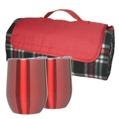 Blanket and Goblet2 Set