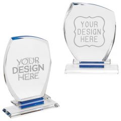 Blue Accent Glass Awards