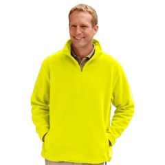 Blue Generation - Unisex 2-Pocket Micro Fleece Zip Pullover