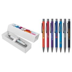 Bold Softy In Premium Gift Box - Full Color On Pen & Box