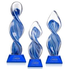 Bonavista Award On Sheffield Base - Blue