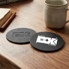 Bonded Leather Coaster
